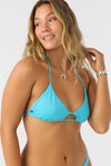 Saltwater Solids Rib Madrid Halter Top