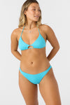 Saltwater Solids Rib Hermosa Skimpy Bottoms