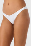 Saltwater Solids Rib Hermosa Skimpy Bottoms