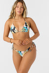 Mikah Floral Venice Triangle Top