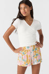 Girl's Gabi Lala Floral Beach Shorts
