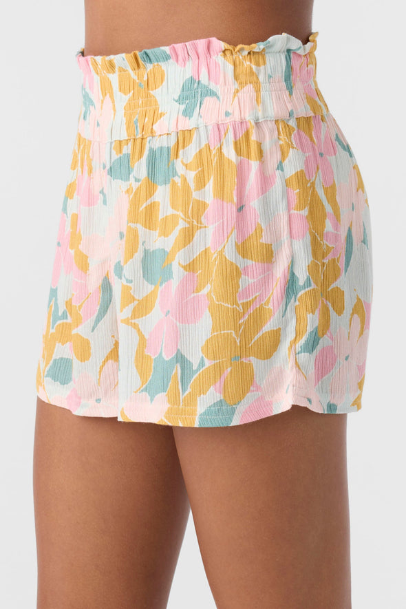 Girl's Gabi Lala Floral Beach Shorts