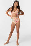 Girl's Kelly Floral Twisted One-Piece