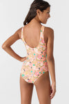 Girl's Kelly Floral Twisted One-Piece