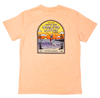 The Coastal Edge Steel Pier Classic 2023 Short Sleeve T-shirt Cherry Blossom Mineral Wash