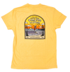 The Coastal Edge Steel Pier Classic 2023 Short Sleeve T-shirt Lager Mineral Wash
