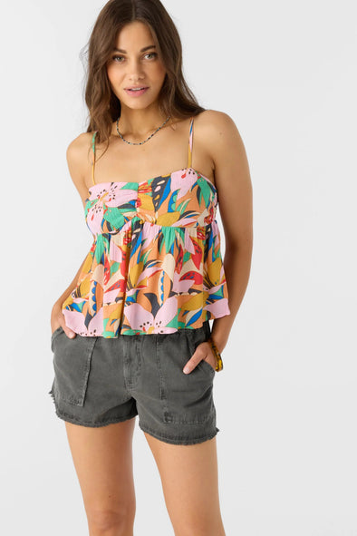 Reeta Solid Sleeveless Top