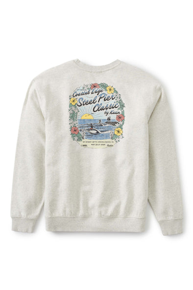 The Coastal Edge 21st Annual Steel Pier Classic By Katin Crewneck Sweatshirt