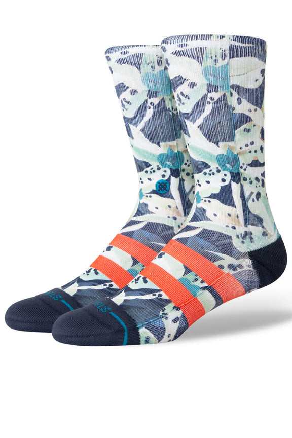 Poly Blend Crew Socks