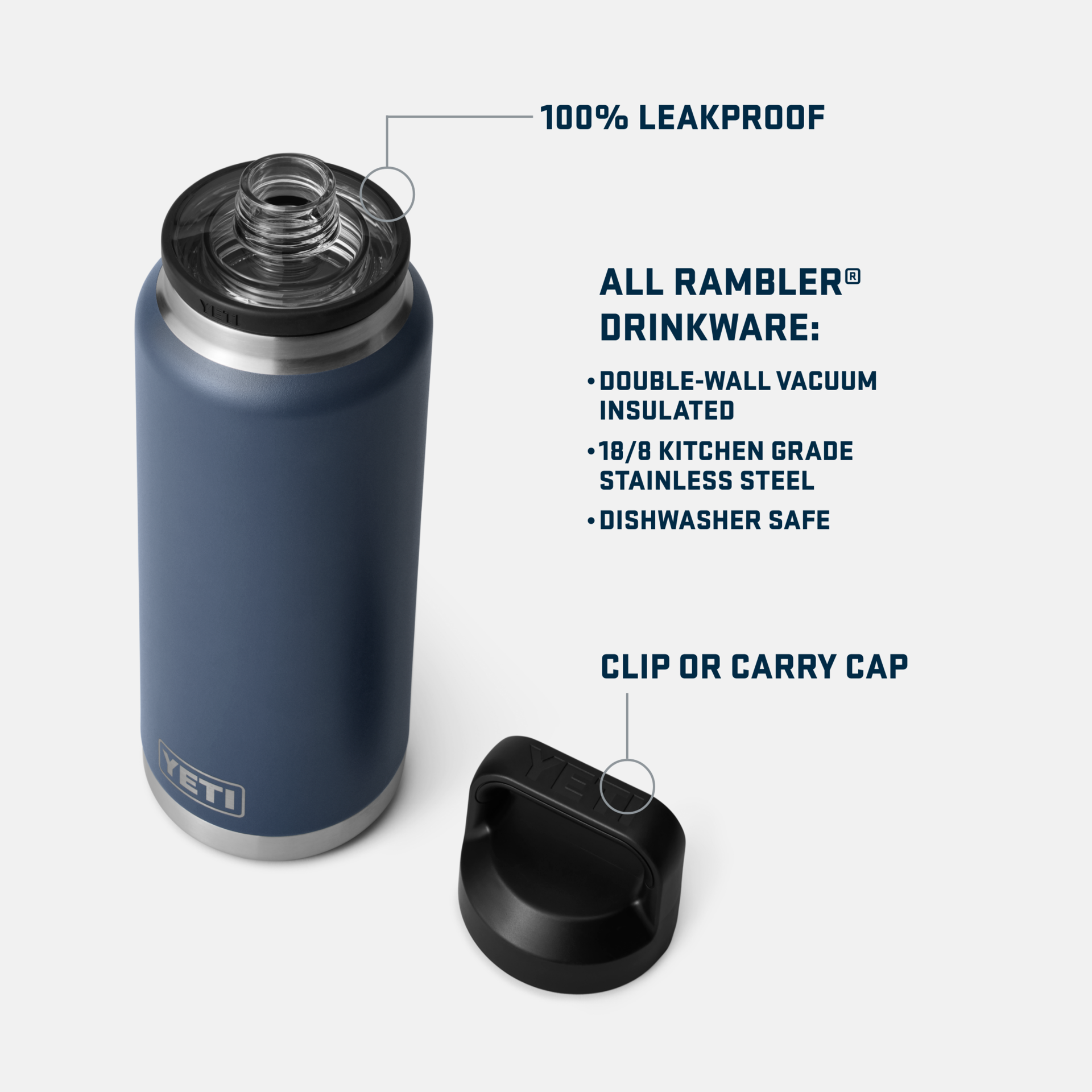 Rambler 36oz Bottle with Chug Cap Navy – CoastalEdge2120 Rambler 36oz Bottle with Chug Cap Navy – CoastalEdge2120