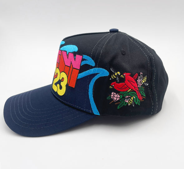 Something in the Water X Coastal Edge Wave 2023 Hat - Navy