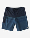 Boy's All Day Heather Stripe Pro 18" Boardshorts