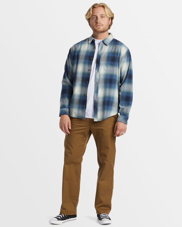 Coastline Long Sleeve Flannel Shirt