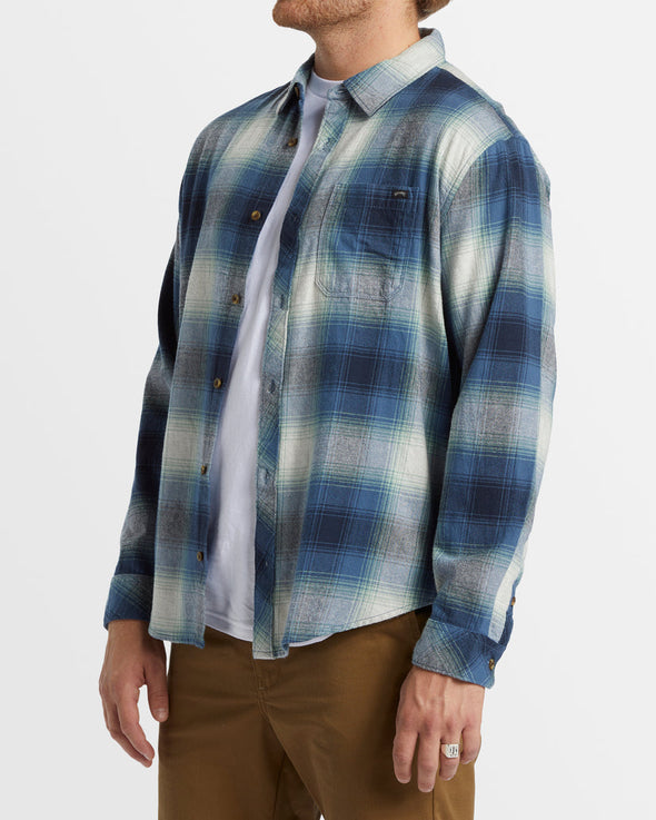 Coastline Long Sleeve Flannel Shirt