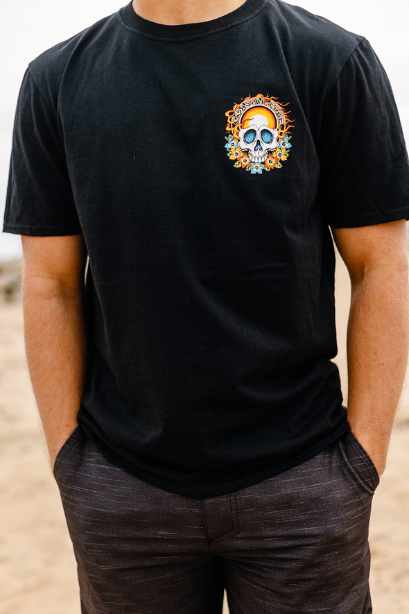 Sunrise Skull Short Sleeve Tee