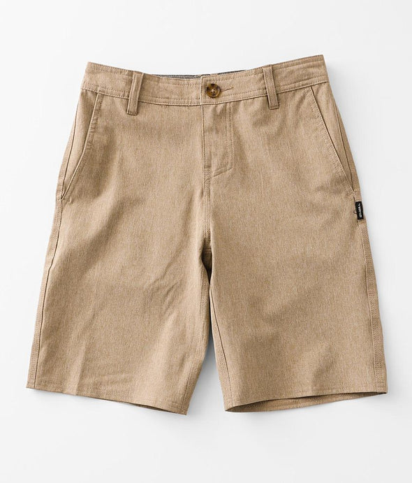 Boy's Reserve Heather 18" Hybrid Shorts