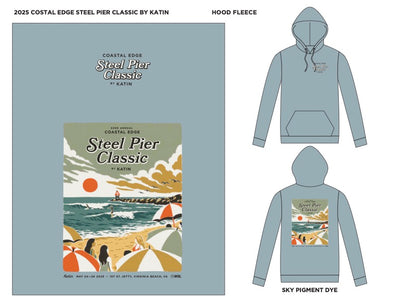 PREORDER The Coastal Edge 22nd Annual Steel Pier Classic By Katin Hooded Sweatshirt