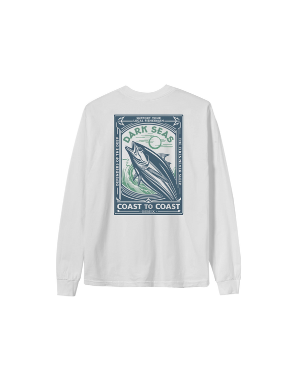 Never Sleep Long Sleeve Stock T-Shirt