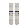 Multistriped Ribbed Light Cotton Crew Socks