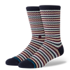 Chiclets Waffle Knit Cotton Crew Medium Cushion Socks