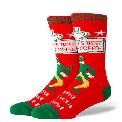 Elf x Stance World's Best Cotton Crew Socks