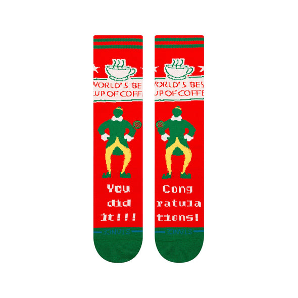 Elf x Stance World's Best Cotton Crew Socks