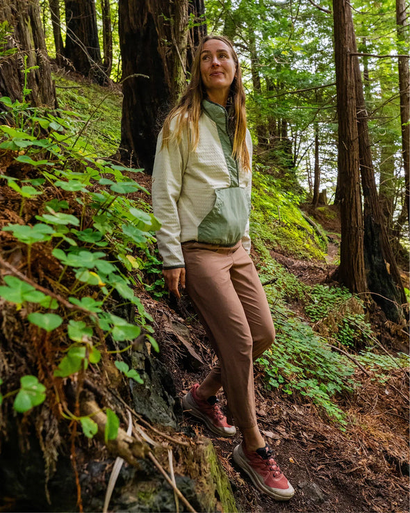 Gridback Fleece Snap Pullover