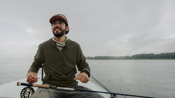 Gridback Fleece Anorak Hoodie