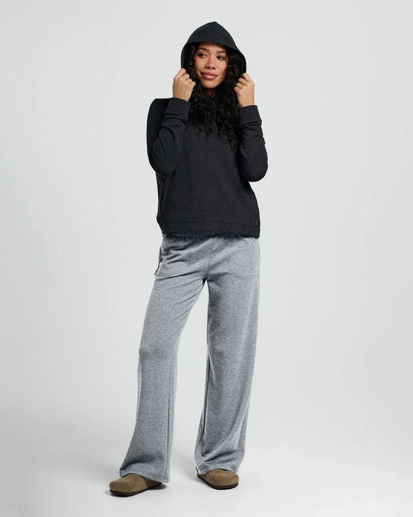 Bamboo Lightweight Fleece Wide Leg Pant