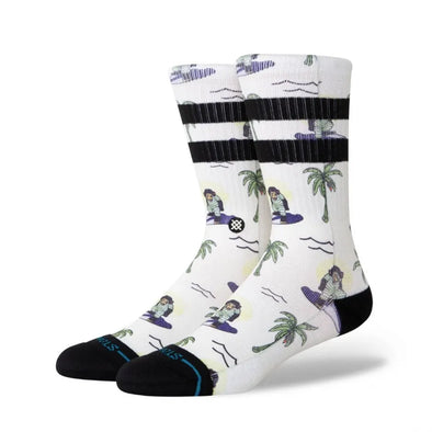 Poly Blend Crew Socks