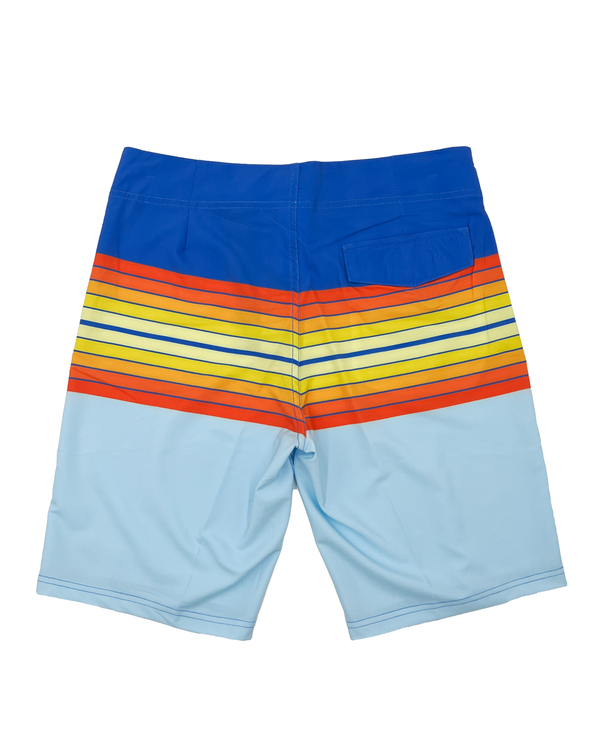 Little Island Stripe Boardshort Blue