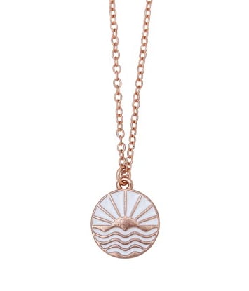 SUNRISE OVER WAVES NECKLACE