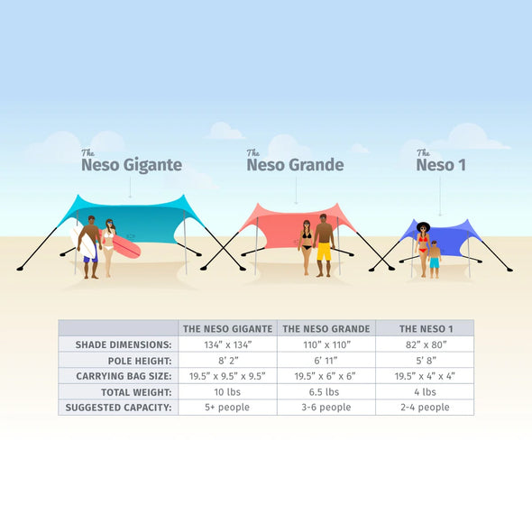 Neso 1 Flamingos Beach Tent