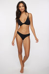 Saltwater Solids Pismo Bralette Bikini Top
