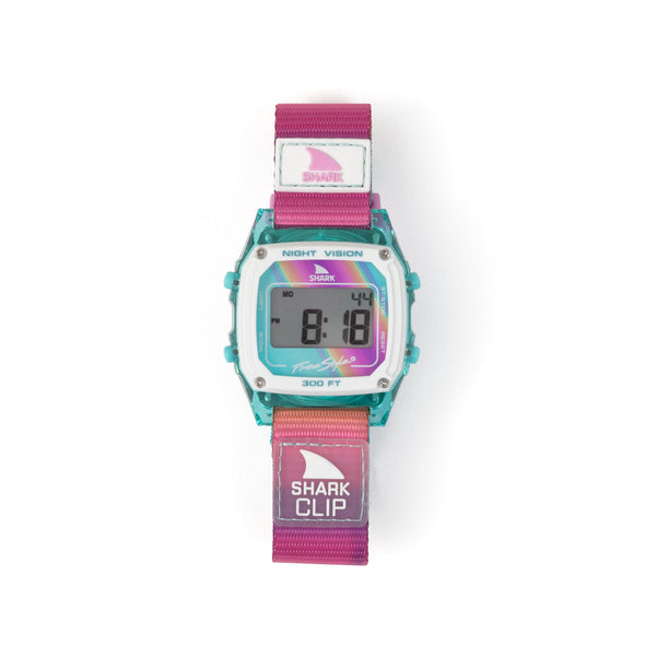 Pink Horizon Shark Classic Clip Watch