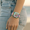 Pink Horizon Shark Classic Clip Watch