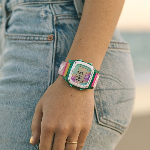 Pink Horizon Shark Classic Clip Watch