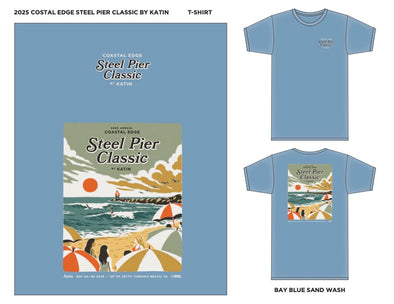 PREORDER The Coastal Edge 22nd Annual Steel Pier Classic By Katin Short Sleeve Tee