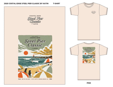 PREORDER The Coastal Edge 22nd Annual Steel Pier Classic By Katin Short Sleeve Tee