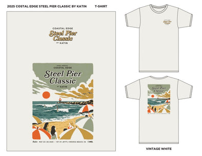 PREORDER The Coastal Edge 22nd Annual Steel Pier Classic By Katin Short Sleeve Tee
