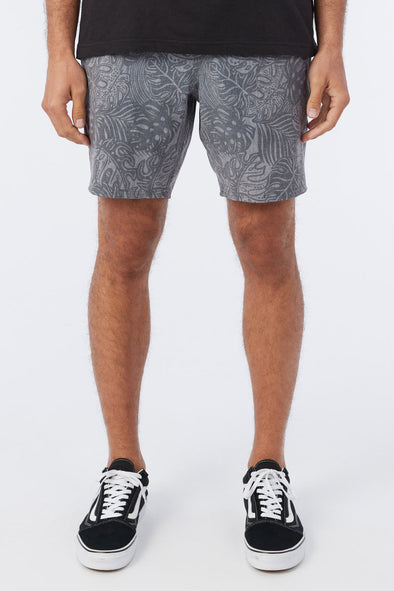 Stockton Print E-Waist 18 Hybrid Shorts