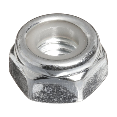 Standard King Pin Nut Silver (3/8-24) Single Piece