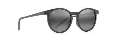 Kiawe Classic Sunglasses - Grey Stripe/Neutral Grey Polarized