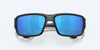 FANTAIL SUNGLASSES - BLACKOUT/POLARIZED BLUE MIRROR