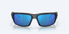 FANTAIL SUNGLASSES - BLACKOUT/POLARIZED BLUE MIRROR