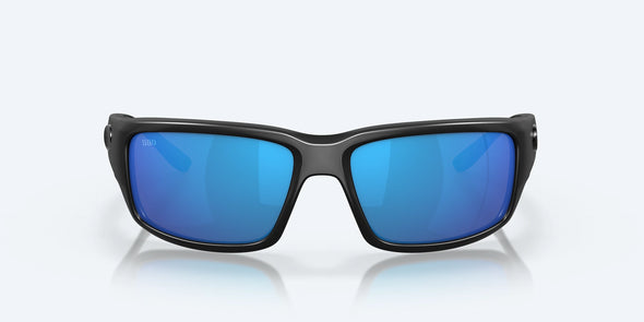 FANTAIL SUNGLASSES - BLACKOUT/POLARIZED BLUE MIRROR