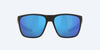 FERG SUNGLASSES - MATTE BLACK/POLARIZED BLUE MIRROR