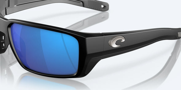 FANTAIL PRO SUNGLASSES - MATTE BLACK/POLARIZED BLUE MIRROR