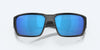 FANTAIL PRO SUNGLASSES - MATTE BLACK/POLARIZED BLUE MIRROR