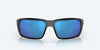 FANTAIL PRO SUNGLASSES - MATTE BLACK/POLARIZED BLUE MIRROR